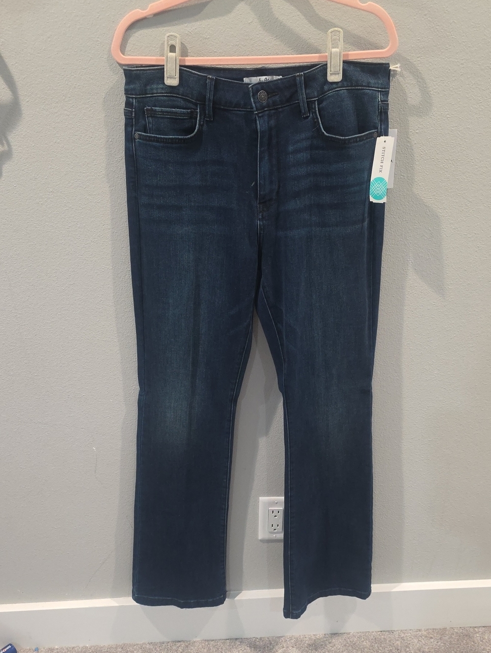 Sam Edelman Dark Blue Straight Jeans